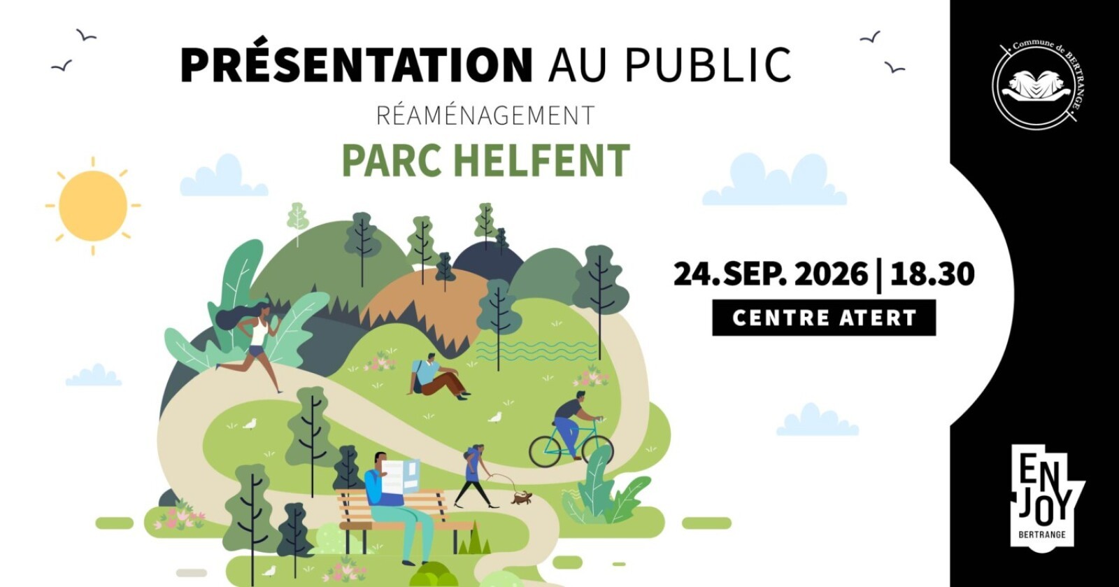 Présentation au public - Réaménagement Parc Helfent